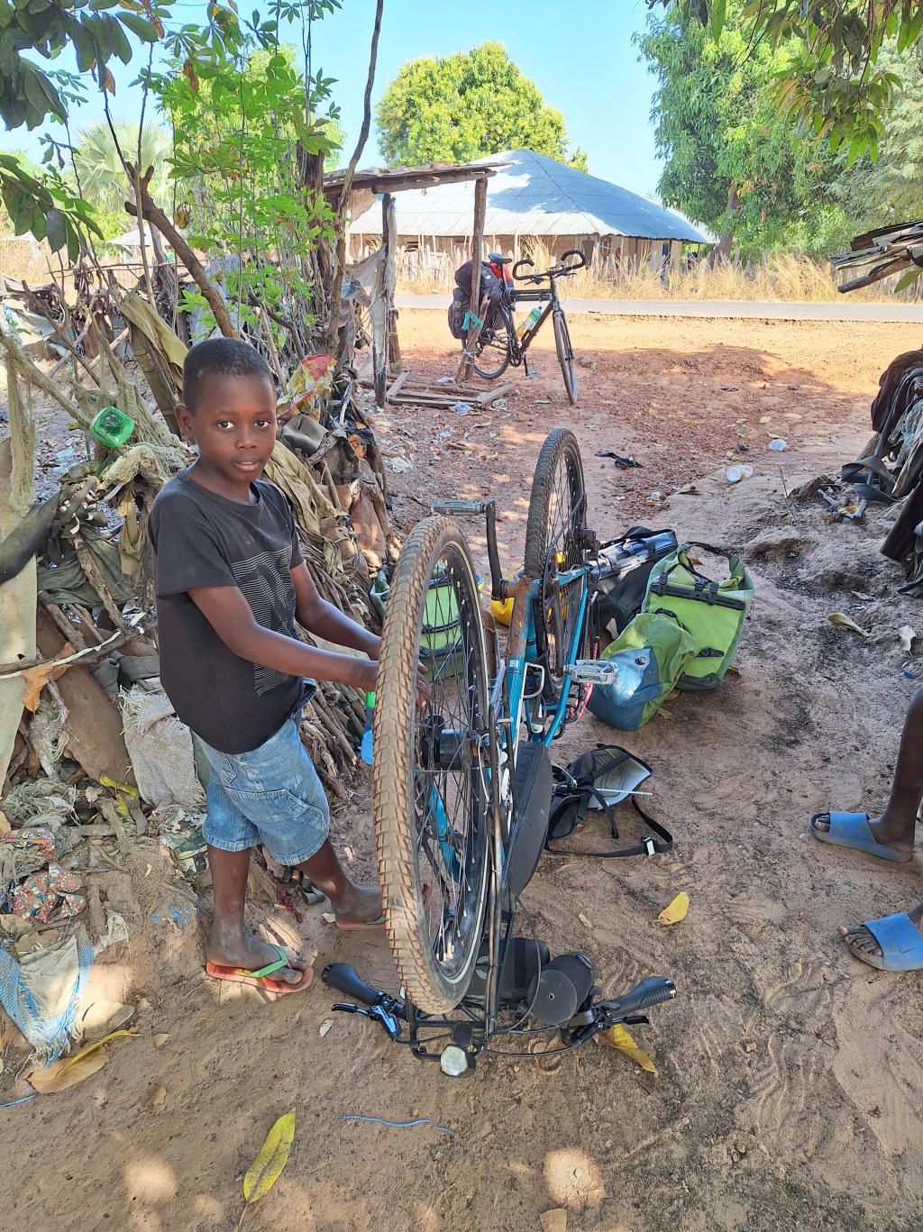 Fahrradrettung vor Inselauszeit